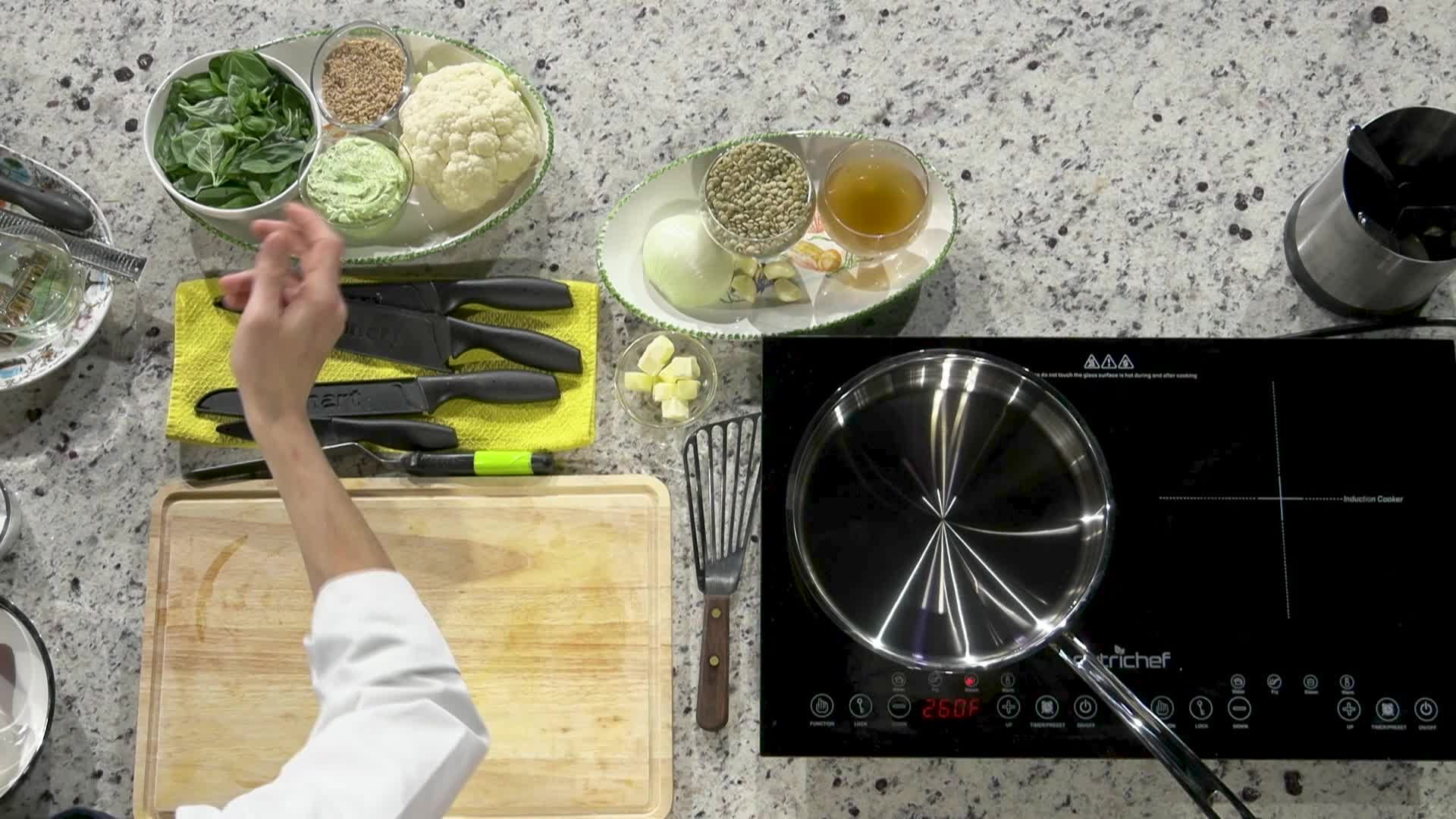 Thumbnail image for Pursuit of Passion with Chef Bordonaro-Alaskan Salmon with Tomato Lentils.