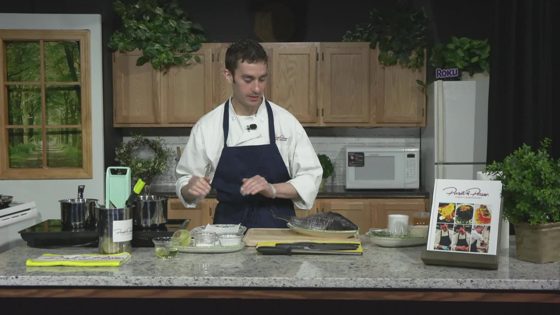 Pursuit of Passion with Chef Bordonaro-Crispy Black Sea Bass