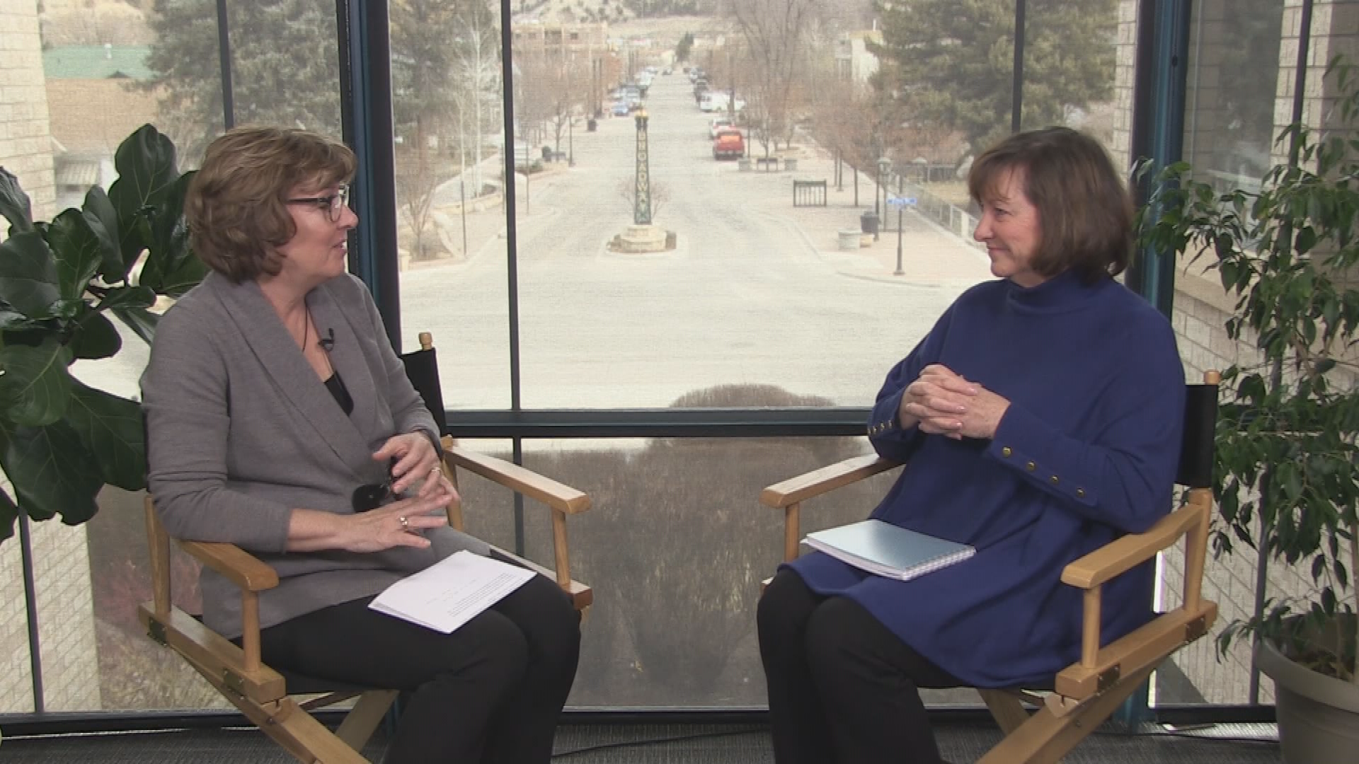 Up Front with Commissioner Jeanne McQueeney-Susie Davis, Our Community Foundation