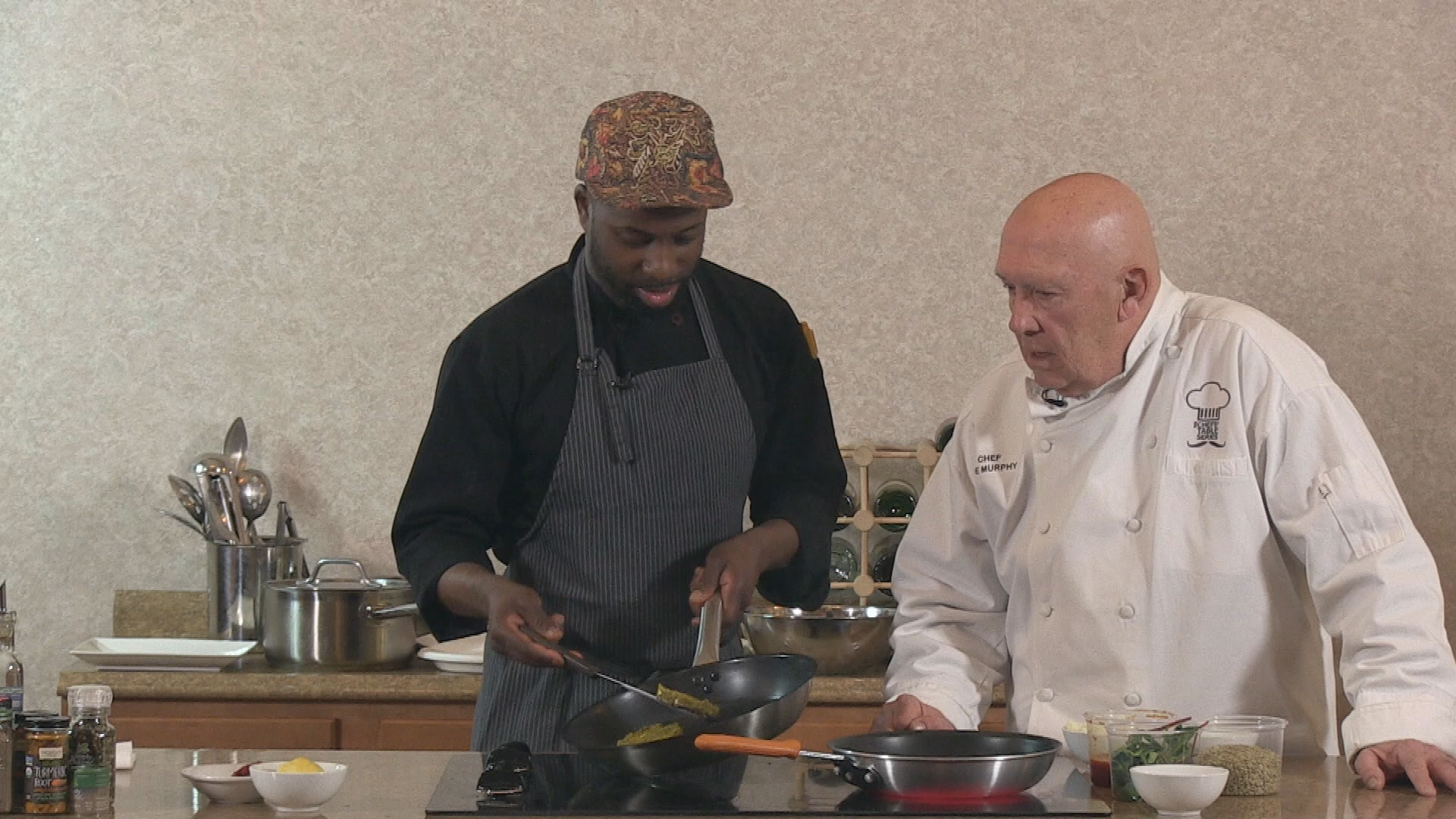 Vegetarian Spice #8-Feta Lentil Cakes & Fried Cauliflower