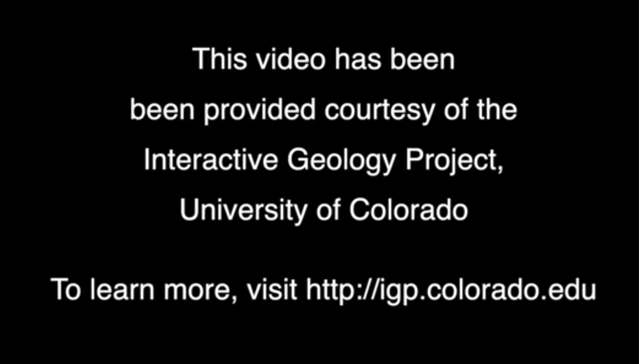 A Brief History of Colorado Through Time