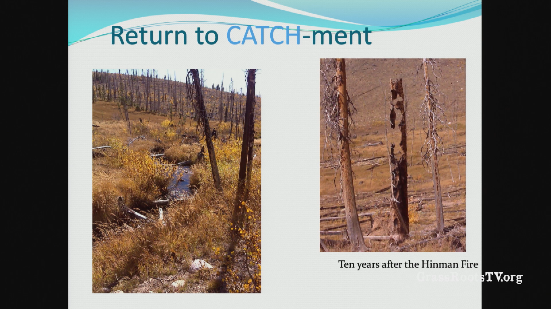 Thumbnail image for Wilderness Workshop Naturalist Nights - Maintaining CATCHments, not waterSHEDS