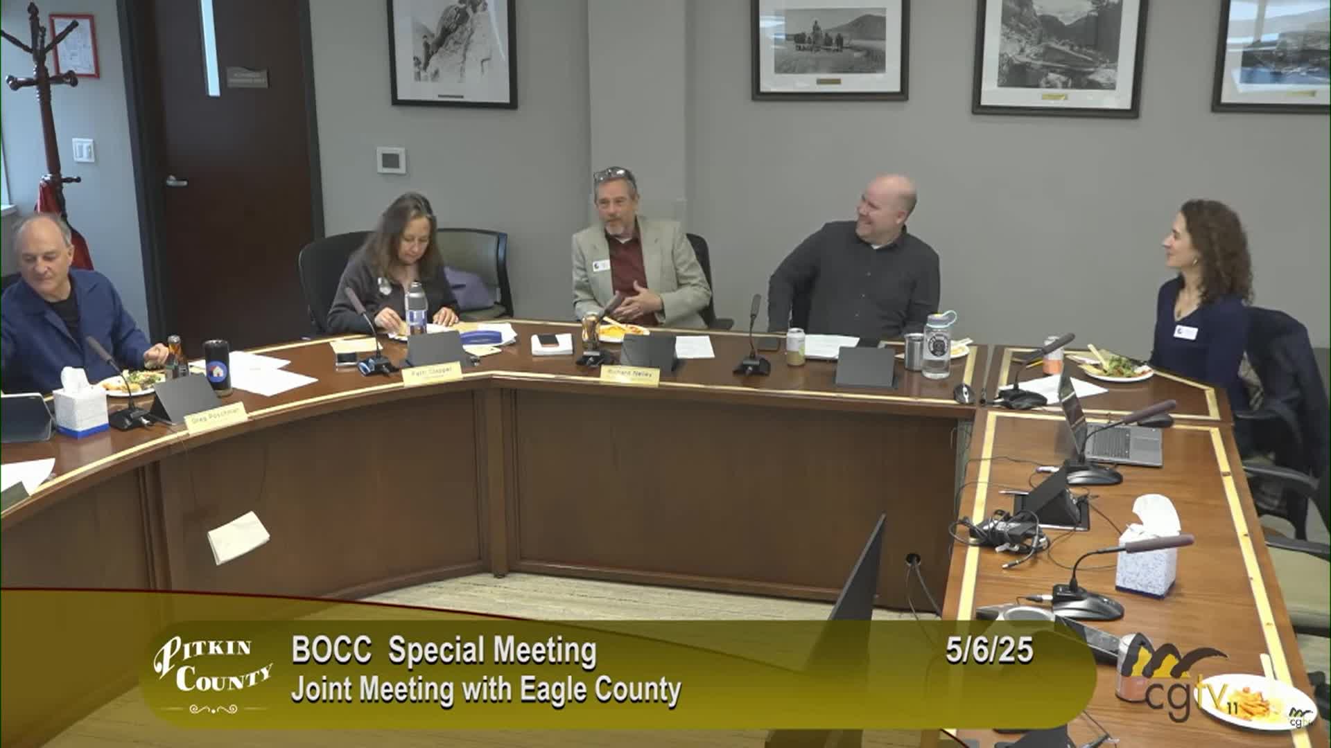 Board of County Commissioners & Pitkin County Work Session-May 6, 2025