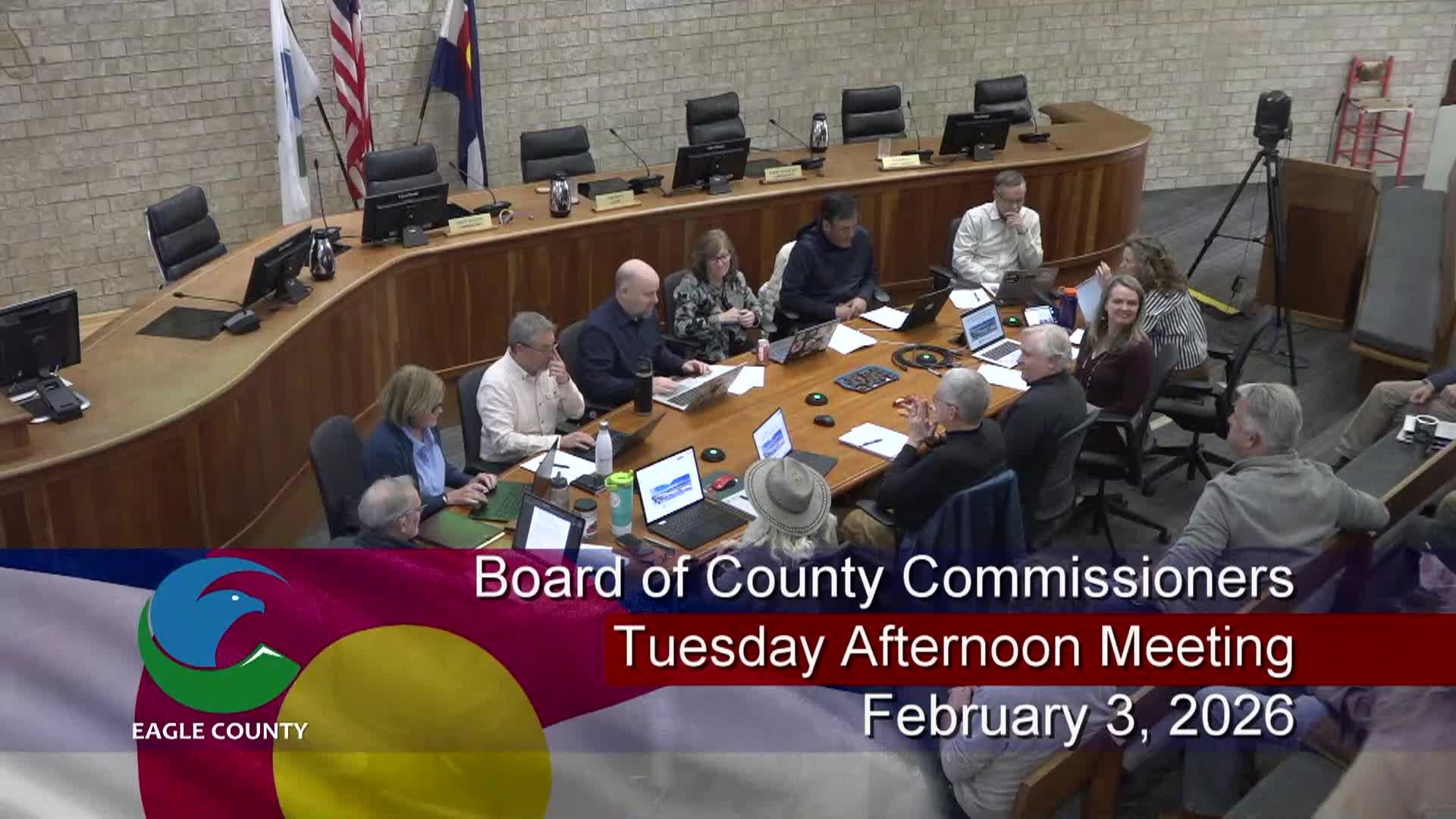 Thumbnail image for Board of County Commissioners Tuesday Afternoon Meeting-February 3, 2026