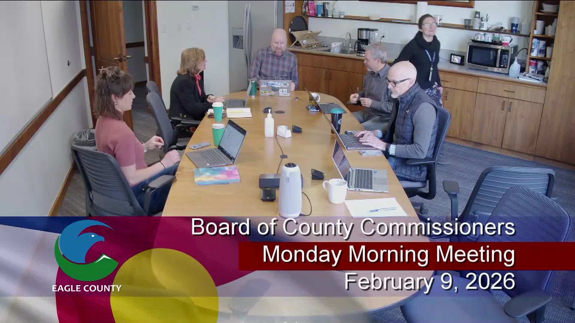 Thumbnail image for Board of County Commissioners Monday Morning Meeting-February 9, 2026