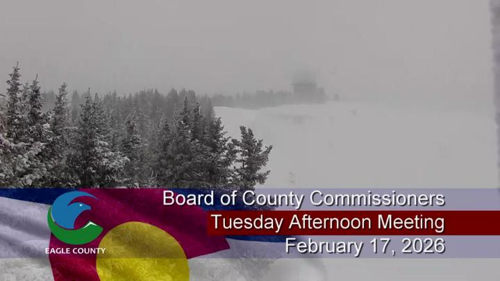 Thumbnail image for Board of County Commissioners Tuesday Afternoon Meeting-February 17, 2026