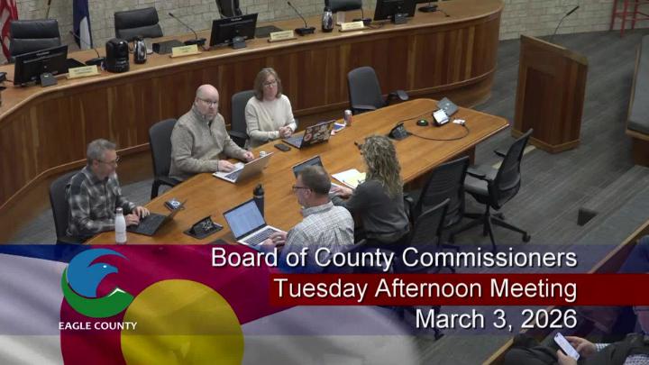 Thumbnail image for Board of County Commissioners Tuesday Afternoon Meeting-March 3, 2026