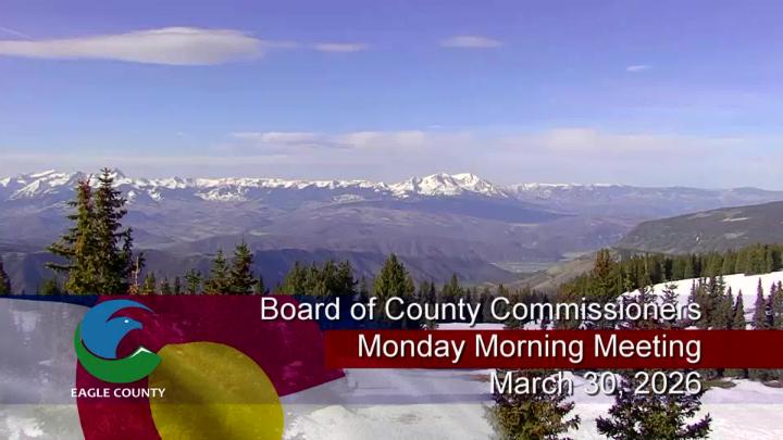 Thumbnail image for Board of County Commissioners Monday Morning Meeting-March 30, 2026