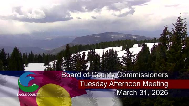 Thumbnail image for Board of County Commissioners Tuesday Afternoon Meeting-March 31, 2026