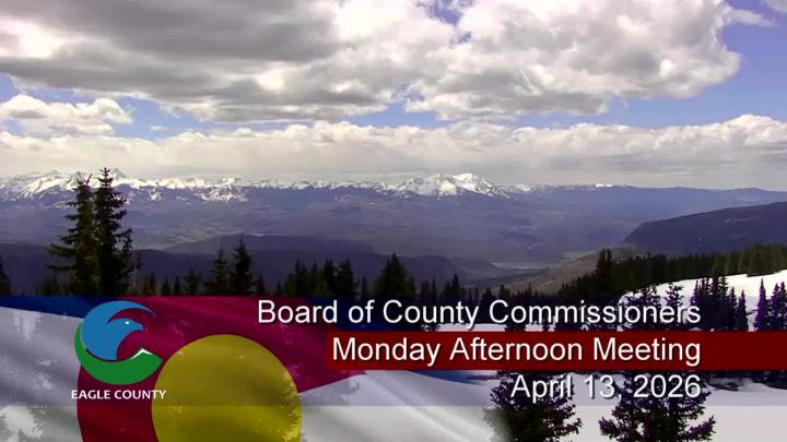 Thumbnail image for Board of County Commissioners Monday Afternoon Meeting-April 13, 2026