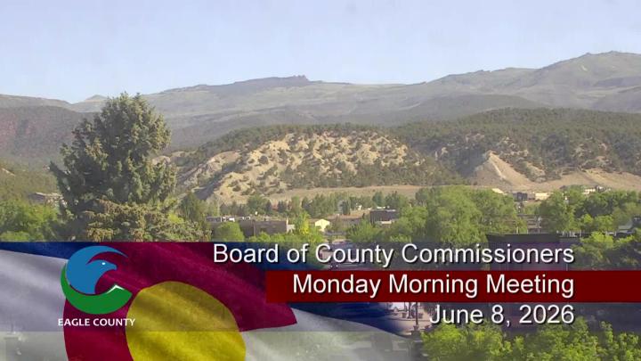 Thumbnail image for Board of County Commissioners Monday Morning Meeting-June 8, 2026