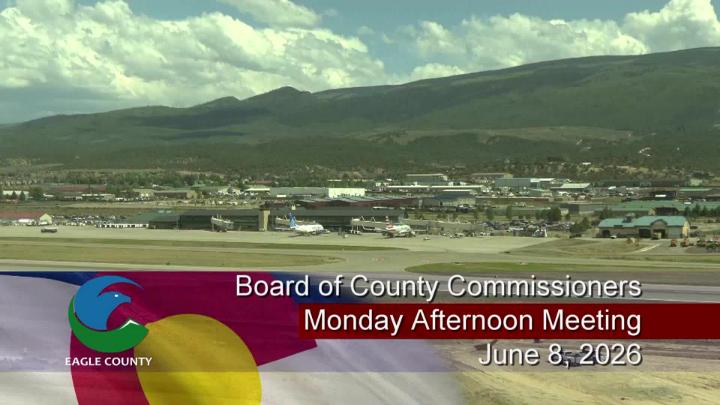 Thumbnail image for Board of County Commissioners Monday Afternoon Work Session-June 8, 2026