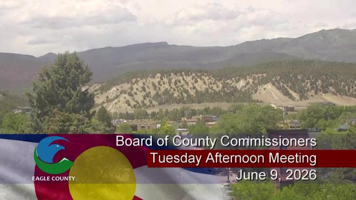 Thumbnail image for Board of County Commissioners Tuesday Afternoon Meeting-June 9, 2026