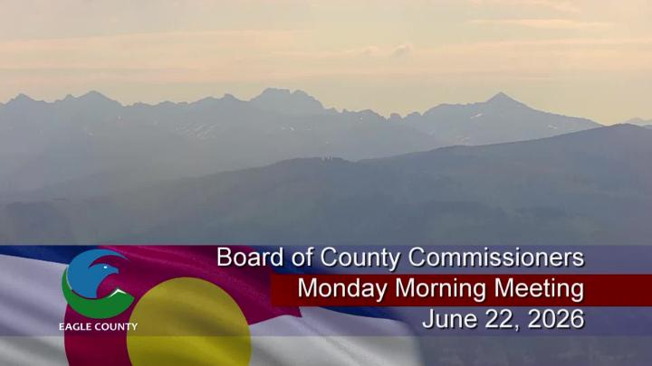 Thumbnail image for Board of County Commissioners Monday Morning Meeting-June 22, 2026