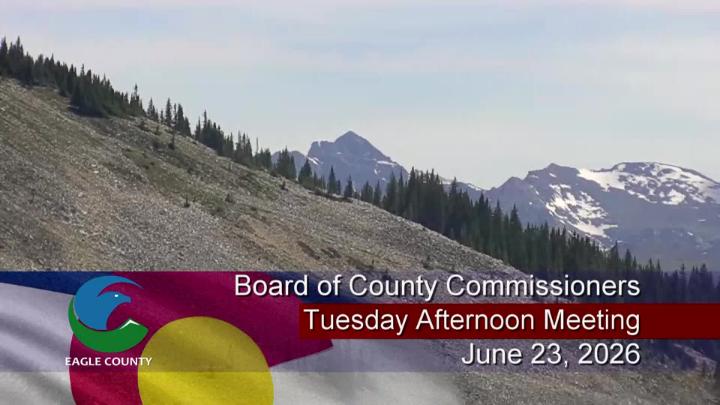 Thumbnail image for Board of County Commissioners Tuesday Afternoon Meeting-June 23, 2026