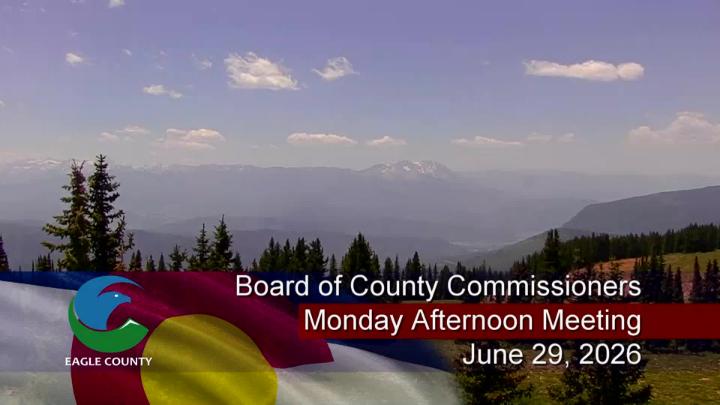 Thumbnail image for Board of County Commissioners Monday Afternoon Meeting-June 29, 2026