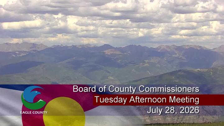 Thumbnail image for Board of County Commissioners Tuesday Afternoon Meeting-July 28, 2026