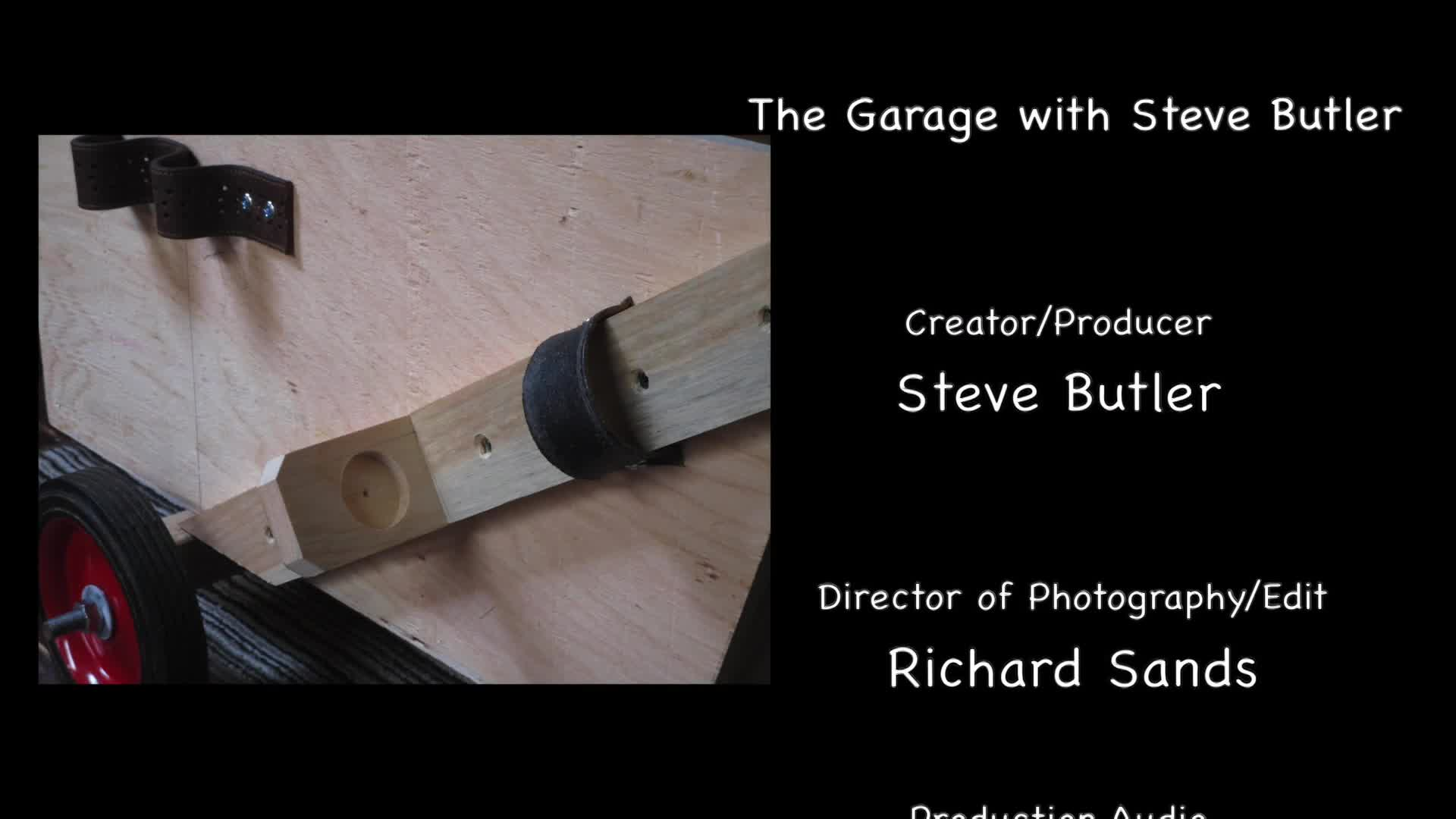 The Garage with Steve Butler-Garden Cart
